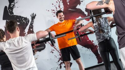 Ausbildung Langhantel Workout Trainer Body Pump
